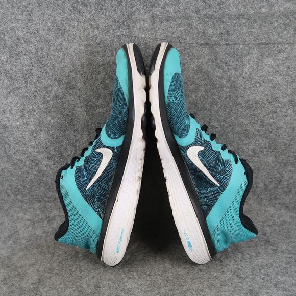 Nike Shoes Womens 8.5 Athletic Trainer FS Lite Run 3 Running Sneaker Sport Blue - Picture 8 of 12